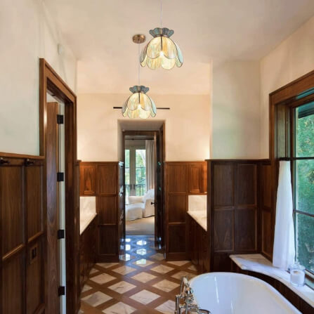 ไฟช่อ DEEPWOOD รุ่น MALIBLUE สีฟ้า/ทอง 1 หัว_4